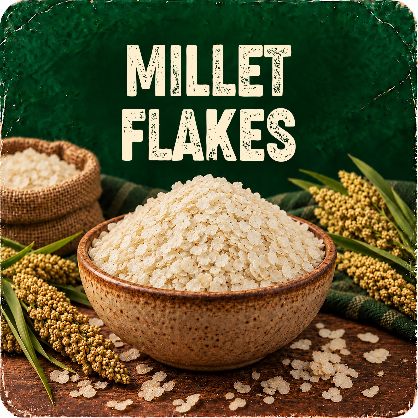 Millet flakes